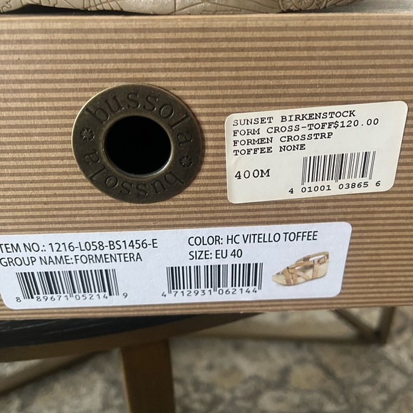 Bussola Tan Leather Platform Mules - Picture 5 of 7